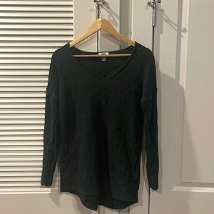 OLG NAVY Forrest green long sweater